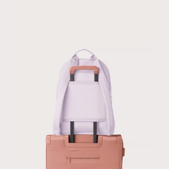 Dagne Dover Dakota Neoprene Backpack in Lilac, Large - Picture 6 of 6